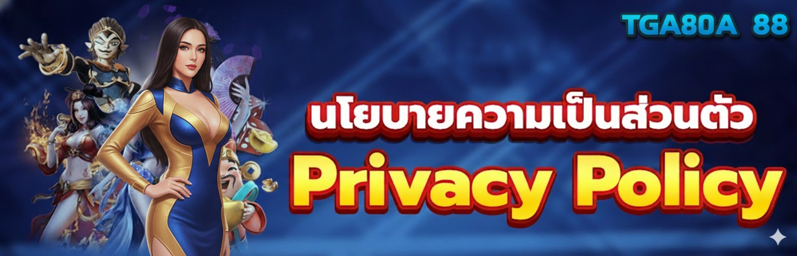 นโยบายความเป็นส่วนตัว TGA8008
